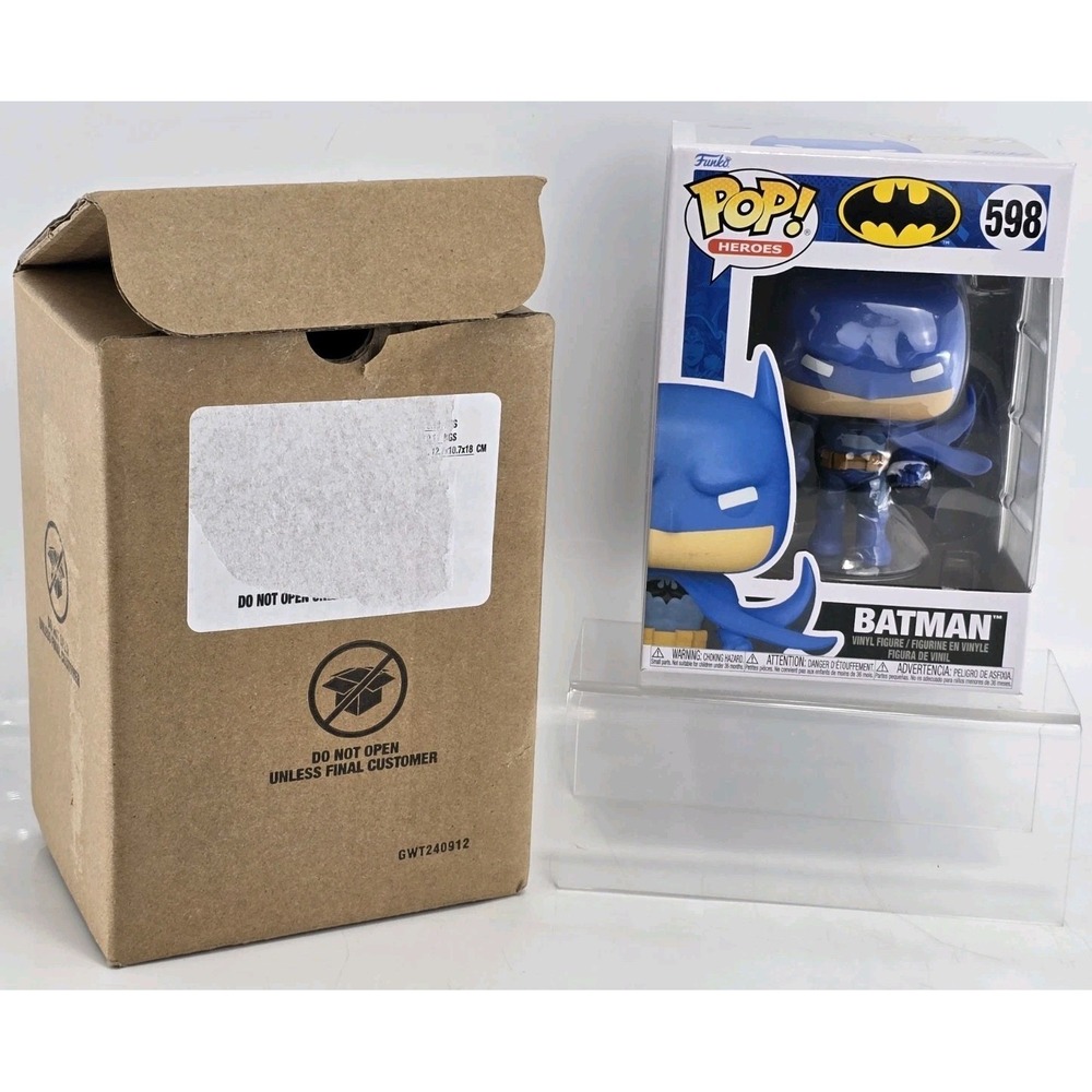 NEW IN ORIGINAL BOX Funko Pop! Vinyl: DC Universe Heros - Batman - Box #598